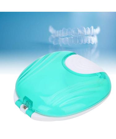 Portable Large Orthodontic Retainer Case - Secure Snap Lock, Blue - Buy Online on GoSupps.com