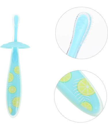 Gatuida 4pcs Baby Food Grade Silicone Toothbrush - Non-Slip Cleaning Brush for effective Oral Care - Buy Online on GoSupps.com