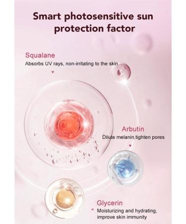 3 in 1 whitening sunscreen foundation concealer sunscreen foundation moisturizing foundation natural face sunscreen concealer foundation - Buy Online on GoSupps.com