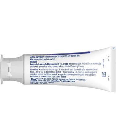 Crest 3D White Charcoal Teeth Whitening Toothpaste Enamel Safe - 2.7 oz (76g) - Pack of 2 - Buy Online on GoSupps.com