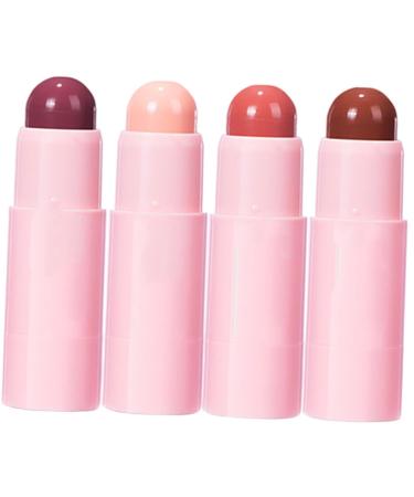 BESTYASH Ensemble de 4 Rouges L vres Mats Repulpants 4pcs Taille Standard Couleurs Vari es Hydratants Femmes Maquillage Quotidien F te Couleur Al atoire
