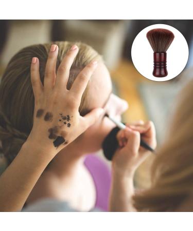 1STK Solid Wood Makeup Brush - Soft Bristle Face Powder & Mineral Brush for Travel | Hairdresser Shaving & Dusting Brush - Buy Online on GoSupps.com