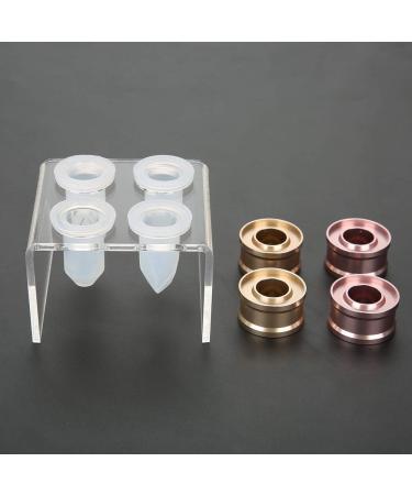 DIY Lipstick Tool - Silicone Lipstick Mold for Homemade Lipstick - 2 Types 4 Holes Set 1 Piece - Buy Online on GoSupps.com