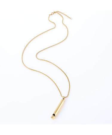 Breathing Necklace - Mindfulness & Relaxation Accessory for Stress Relief | Stainless Steel Chain Gift for Men & Women - Buy Online on GoSupps.com