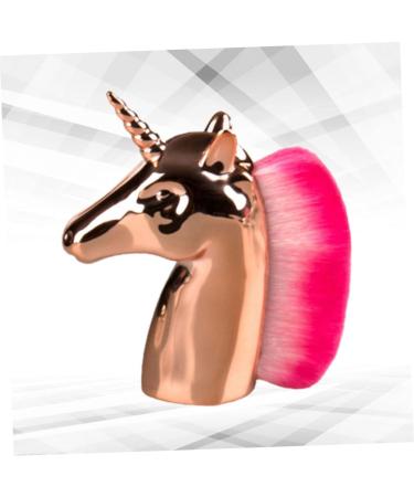 Healeved 1pc Professional Makeup Brush Blending Brush Eyeshadow Brush Liquid Foundation Brush Foundation Makeup Brush Face Makeup Foundation Brush for Liquid Makeup Pink Major Horse Head 9x8cm Pink - Buy Online on GoSupps.com