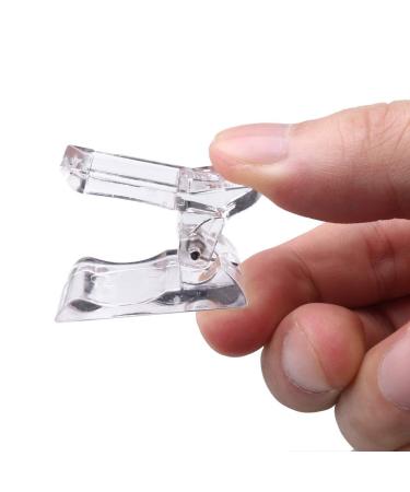 10 Pieces Polygel Nail Clippers - Quick Construction Nail Extensions | Transparent Polygel Tools for ECommerce - Buy Online on GoSupps.com