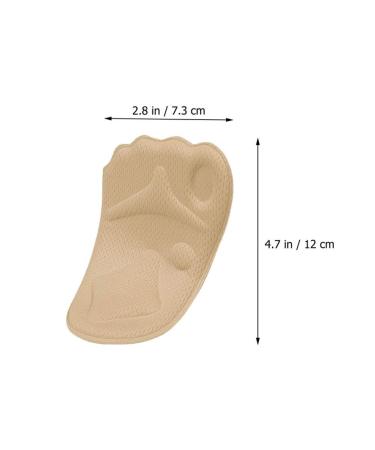 4 Pairs Forefoot Gel Pads & Sponge Insoles - Comfort for Shoes | Ideal for Hen Parties & Reed Diffuser Decorations - Buy Online on GoSupps.com