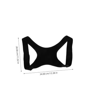 KICHOUSE Belt Holder Shoulder Rest Brace Posture Band Posture Straps for Men Polyester Black - Buy Online on GoSupps.com