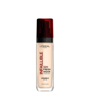 L'Or al Paris - Infallible Fluid Foundation 32h Fresh Wear - All Skin Types - Shade: Natural (10) - 30 ml