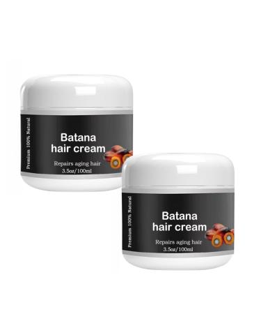 Batana Oil Hair Cream, Organic Batana Oil, Natural Healthy Hair Batana Oil, Promotes Women's Hair Health, Improves Hair and Skin Shine, Restores