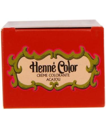 Henne Color Mahogany Henna Hair Colouring Cream 90ml - Natural Hair Dye - Buy Online on GoSupps.com