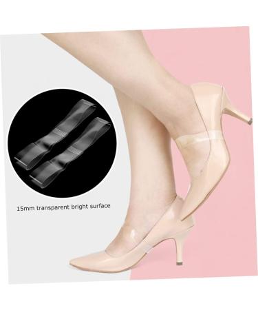 NOLITOY 10 Pairs Invisible Transparent Shoelaces - Elastic Heel Straps & Bungee Ankle Straps for Shoes & Sandals - Convenient & Durable TPU Design for Comfort & Style - Buy Online on GoSupps.com