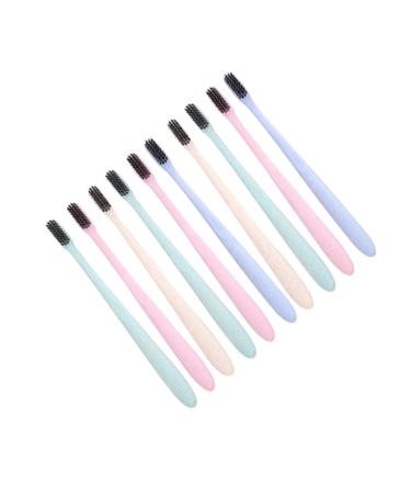 Lalafina 10st manual soft toothbrush manual toothbrush adult toothbrush natural toothbrush environmentally friendly toothbrush family toothbrush travel toothbrush combination clean