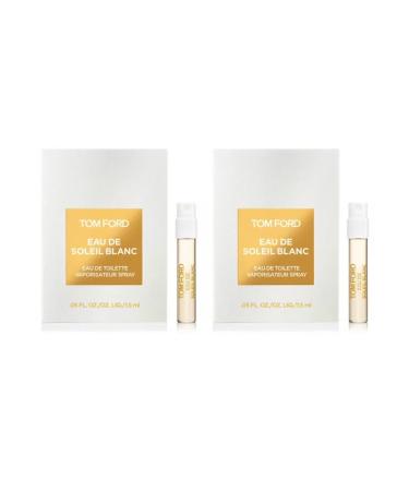 Tom Ford Eau De Soleil Blanc Eau De Toilette Sample Duo each 0.05 fl oz/total 0.1 fl oz