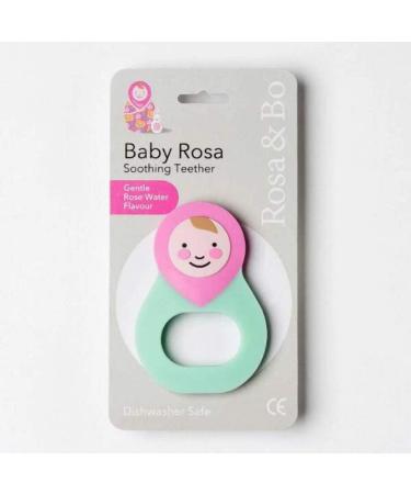 Anneau de Dention Silicone Baby Rosa | Soulagement Pr coce pour B b s | Livraison Internationale - Buy Online on GoSupps.com
