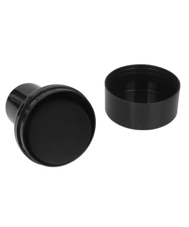 Minkissy 4-Piece Makeup Sponge Set - Mushroom Head Powder Brushes with Handle & Case for Women - Black - Buy Online on GoSupps.com