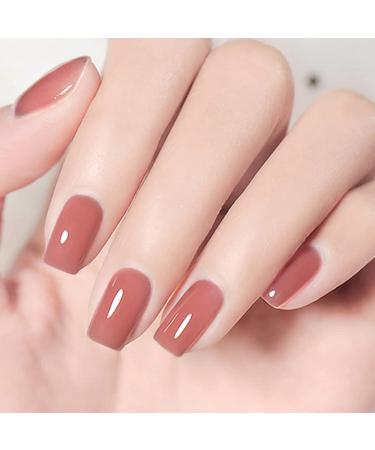 Vishine Jelly Milky White Pink Nude Transparent Gel Nail Polish Set of 6 Glass Sheer Colors Gel Polish Kit UV LED Soak Off Nail Art Varnish 8ml C063 - Buy Online on GoSupps.com