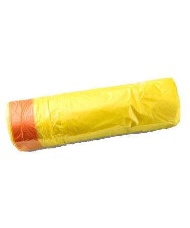 Bin Bags with Drawstring Plastic Dustbin Bin Liners Unscented Indoor Garbage Bags Anti-Puncture(10 Rolls)