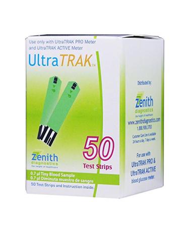 Ultra Trak Pro Blood Glucose Test Strips - Buy Online on GoSupps.com