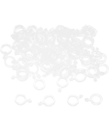 Baoblaze 100pcs Transparent Rubber Bait Bands - Clear Stretch Pellet Bands for Fishing Accessories - Buy Online on GoSupps.com