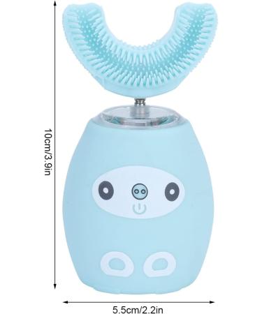 Buy U-Shaped Electric Toothbrush for Kids (2-7 Years) - Waterproof Intelligent USB Charging - Blue - Buy Online on GoSupps.com