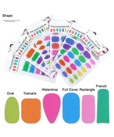 Buy Colorful Silk Wrap Nail Extension | Nail Repair Art Tool & Supplies | A05 - International Shipping Available - Buy Online on GoSupps.com