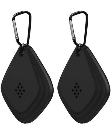 Ultrasound flea and tick protection electronic insect offices ultrasound flea and tick protection collar strap pendants pet accessories for flea prevention and tick control (black+black)