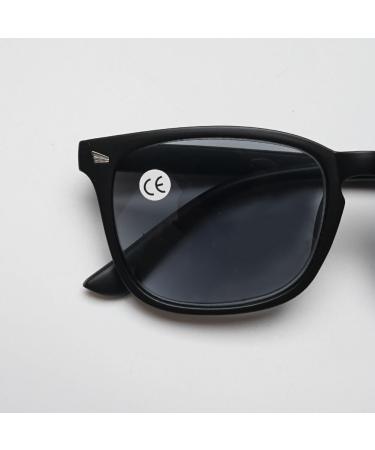 Vevesmundo Reading Glasses with Sun Protection | Stylish Prescription Sunglasses for Men & Women | 1.75x Dark Brown Visual Aid - Buy Online on GoSupps.com