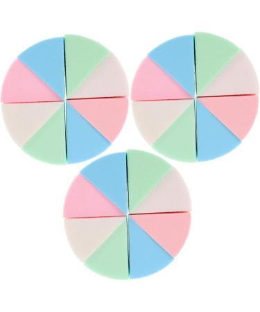FRCOLOR 15 Sets Triangular Sponge Puff Wedge Makeup Sponge Mixer Makeup Headband Makeup Sponge Tools Powder Makeup Beauty Tools Girls Wedge Shape Hairpin Emulsion - Buy Online on GoSupps.com