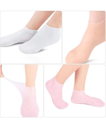 FRCOLOR 3 Pairs Gel Socks Men Stocking Heel Sleeve Women Mens Socks Man Socks Heel Protectors for High Heel Shoes Womens Low Cut Socks Care Foot Socks Miss Nursing Cover Sebs Invisible 16.5x8.5cm As Shown - Buy Online on GoSupps.com