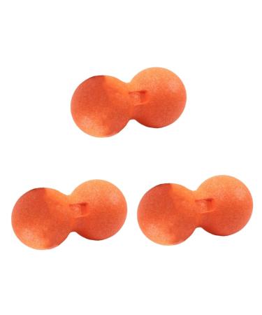 Beavorty 3 StK peanut massage ball lacrosse massage mobility Massage balls peanut deep massager foot vault massage device massage roller yoga massage epp fitness sport ball double ball