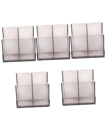 POPETPOP 5 pcs storage rack grinding head storage rack manicure tools holder bit holder Nail Drill Bit drill bit case Cosmetic Display drill bits holder portable Accessories plastic 10.3x9.7cmx5pcs Blackx5pcs