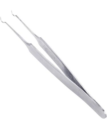 ZIYUMI Blackhead Extractor Tweezer ZIYUMI Steel Pimple Remover Clips Curved Needle Curved Comedone Extractor Tweezer Tool - Buy Online on GoSupps.com