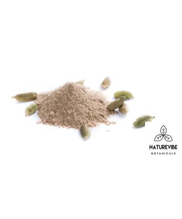 Naturevibe Botanicals Organic Green Cardamom Ground 3.5oz - Non-GMO, Gluten Free Indian Spice for Digestion - Buy Online on GoSupps.com