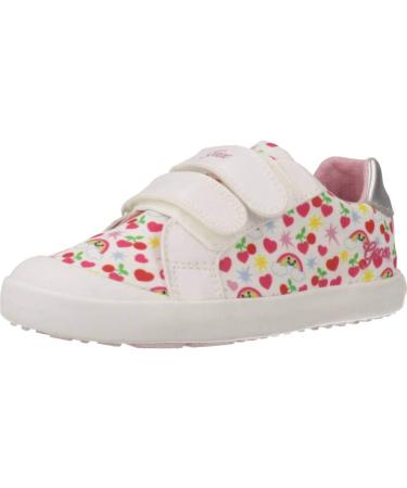 Geox Kids B Kiwi C Hiking Boots 5 UK Child Weiß White Multicolor