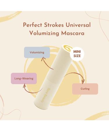 Rare Beauty Mini Perfect Strokes Volumizing Mascara - Black - Buy Online on GoSupps.com