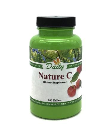 Daily's Nature C (200 mg Vitamin C from Acerola Cherries 100 Vegetarian Capsules)