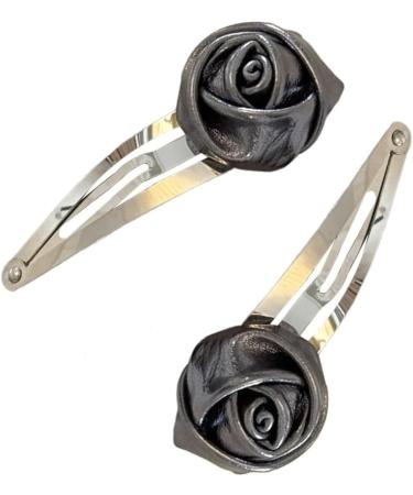 AJTUTUS Girls Hair Clip with Rose Women Kid Hairgrips Rose Headdress Barrettes Flower Shape Sweet 2000s Girls Hairpin - Buy Online on GoSupps.com