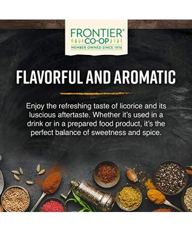 Frontier Co-op Organic Licorice Root C/S - 1 lb. Bulk Bag | Kosher & Certified | Glycyrrhiza Species - Buy Online on GoSupps.com