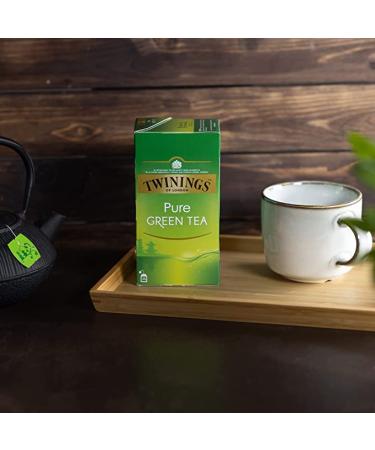 Buy Twinings Pure Green Tea High-Quality Green Tea Bags | 25 Tea Bags (50g) - Fresh Original Flavor | International Shipping - Buy Online on GoSupps.com