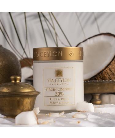 Buy SPA CEYLON Virgin Coconut 30% Ultra Rich Body Cream 225g - Premium Moisturizer for All Skin Types - International Shipping Available - Buy Online on GoSupps.com