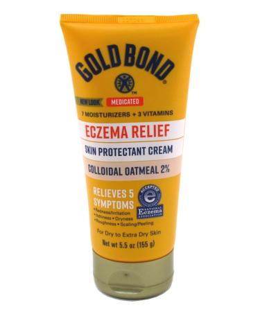 Gold Bond Eczema Relief Cream with 2% Colloidal Oatmeal - 5.5 oz - Buy Online on GoSupps.com