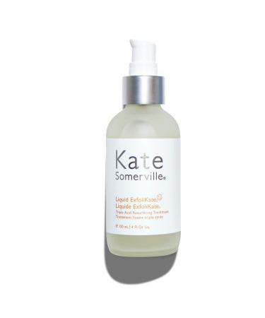 Kate Somerville Liquid ExfoliKate   Triple Acid Resurfacing Treatment   Clinically Formulated AHA Overnight Facial Exfoliator Smooths Skin and Minimizes Pores 4 Fl Oz (Pack of 1) - Buy Online on GoSupps.com