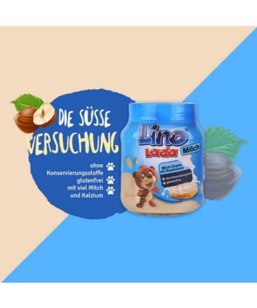 Lino Lada Milk and Hazelnut Spreads 350 g (Pack of 3) - Buy Online on GoSupps.com
