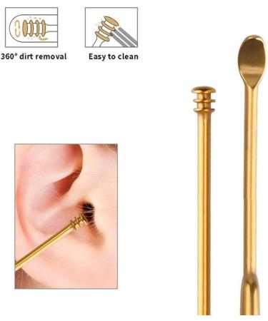 Stainless Steel Ear Wax Removal Tool | BYBYCD Ear Curette & Spoon | Beauty Tools - Buy Online on GoSupps.com