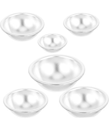 Cabilock Hemisphere Cake Pan 24 Pcs DIY Baking Mold DIY Chocolate Molds Dessert Making Mold Fine Bath Ball Aluminum Alloy - Buy Online on GoSupps.com