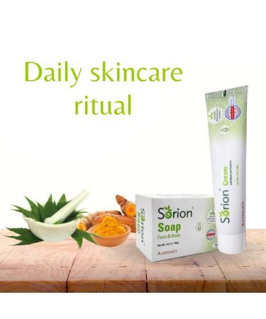 Harsha Sorion Cream for Dry, Itchy & Flaky Skin - Neem & Turmeric Formula for Psoriasis Relief | Soothes Itching, Smoothens Skin | 50g - Buy Online on GoSupps.com