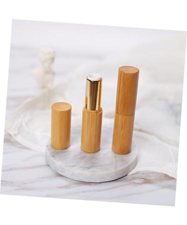  SOESFOUFU Tube of Bamboo Lipstick for DIY 12 1 mm Diameter Pack of 2 Golden Lip Products - Buy Online on GoSupps.com