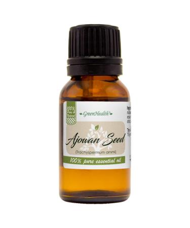 15 ml - Ajowan Seed Essential Oil (100% Pure & Uncut) - GreenHealth