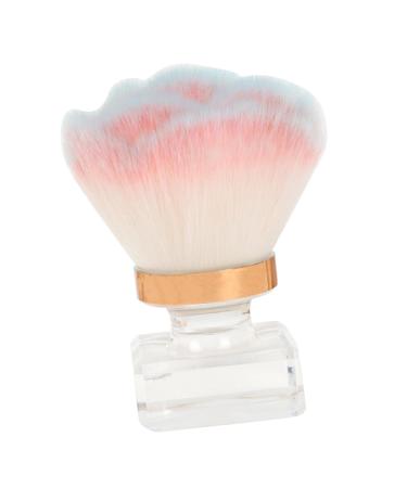 VINTORKY foundation makeup blusher makeup supplies powder dense foundation brush powder foundation brush manicure blush brush abs travel nail gradient powder